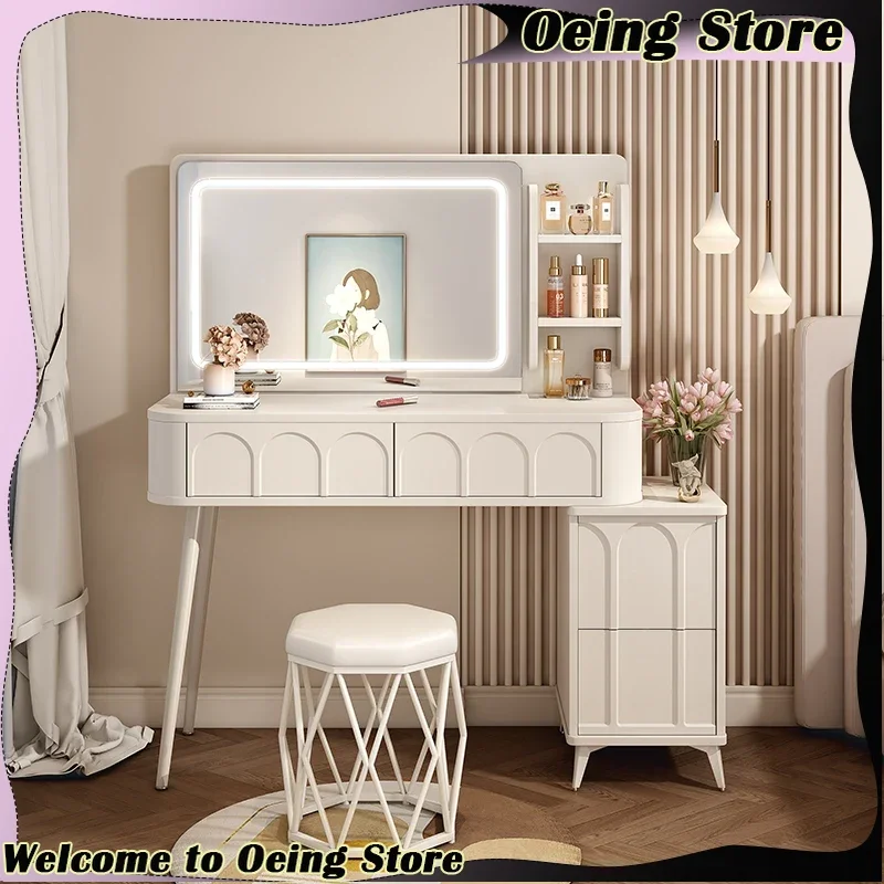 Modern Style Dressing Table Organizer Chair Nordic Luxury Dressing Table Classic Unique Muebles De Dormitorio Home Furniture
Modern Style Dressing Table Organizer Chair Nordic Luxury Dressing Table Classic Unique Muebles De Dormitorio Home Furniture