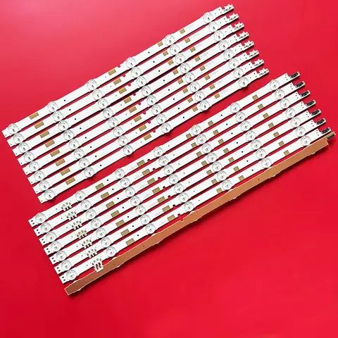 16PCS LED Backlight Strip Lamp for V5DR_500SCA_R1 500SCB UA50JS7200JXXZ UE50JU6870 UE50JU6850/70 UN50JS7000 UE50JU6800