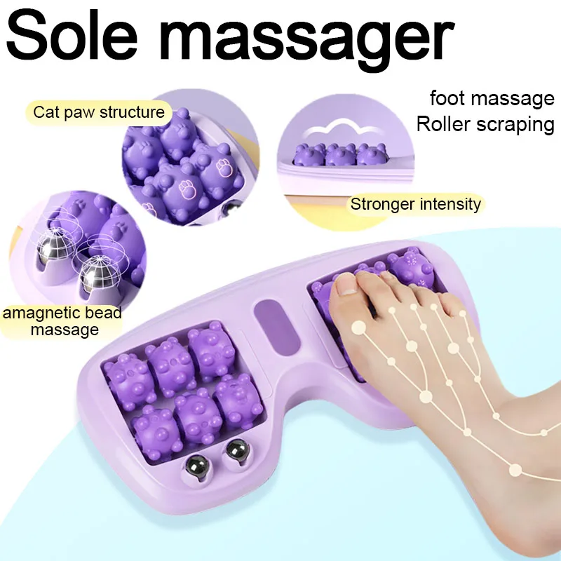 Cat Claw Foot Therapy Massager Home Health Magnetic Therapy Foot Ball Massage Acupoint Magnetic Bead Roller Foot Pressing Tool
Cat Claw Foot Therapy Massager Home Health Magnetic Therapy Foot Ball Massage Acupoint Magnetic Bead Roller Foot Pressing Tool