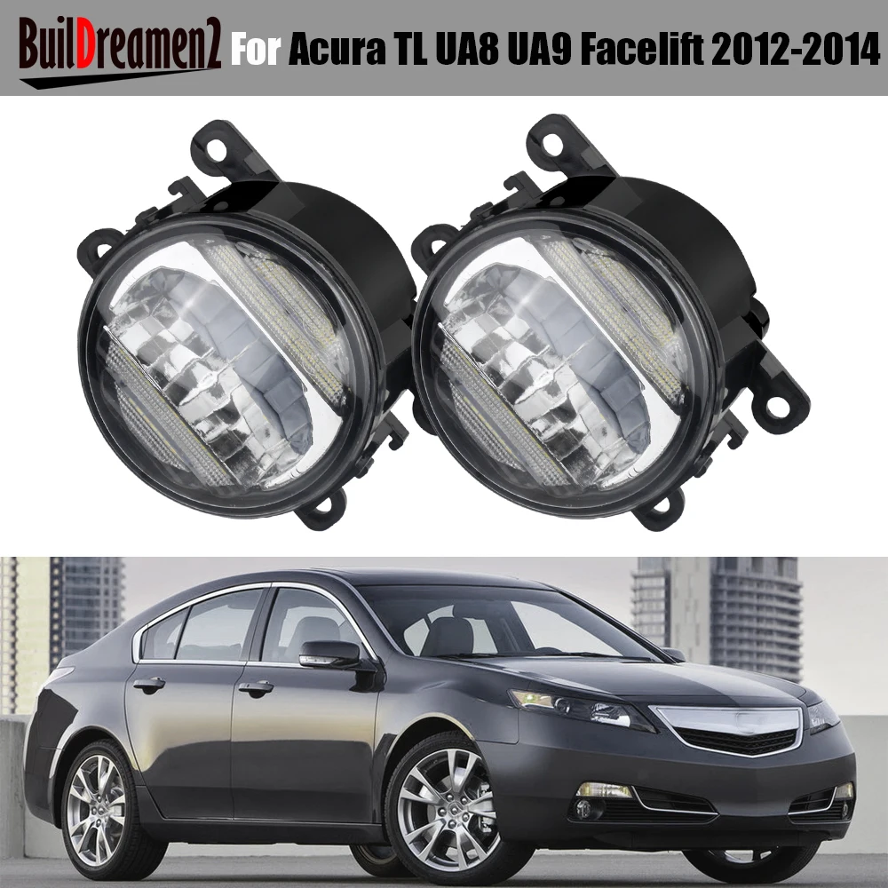 2IN1 Car LED Fog Light Assembly DRL Daytime Running Lamp For Acura TL UA8 UA9 Facelift 2012 2013 2014 (Not for 2009 Version)
2IN1 Car LED Fog Light Assembly DRL Daytime Running Lamp For Acura TL UA8 UA9 Facelift 2012 2013 2014 (Not for 2009 Version)