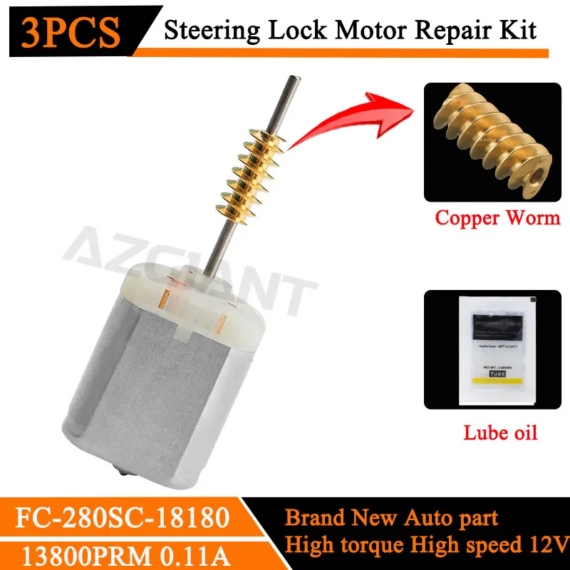 FC-280SC-18180 Car Ignition Steering Column Lock motor motor For Mazda 6/3 MK3 CX-3 CX-4 MK1 CX-5 MK2 MK4 voiture accessories
FC-280SC-18180 Car Ignition Steering Column Lock motor motor For Mazda 6/3 MK3 CX-3 CX-4 MK1 CX-5 MK2 MK4 voiture accessories