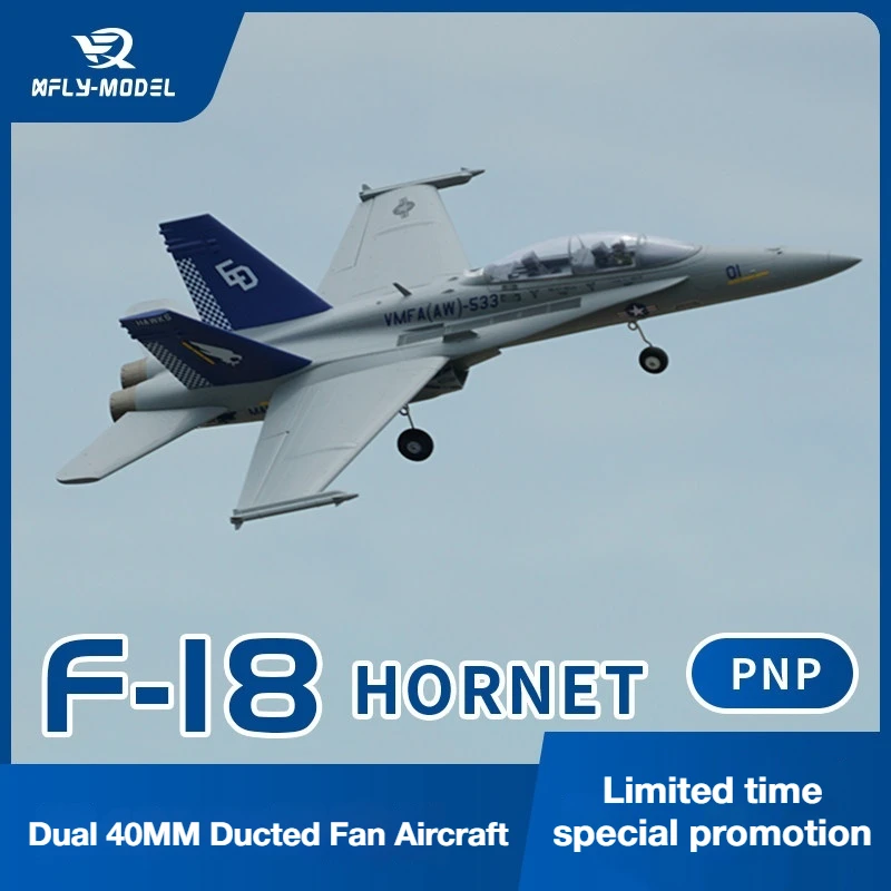XFly F-18 Hornet Twin 40MM EDF Jet 4-CH Ducted Fighter Model Fixed-Wing Electric Remote Control Aircraft Toy F18 Special Offer
XFly F-18 Hornet Twin 40MM EDF Jet 4-CH Ducted Fighter Model Fixed-Wing Electric Remote Control Aircraft Toy F18 Special Offer