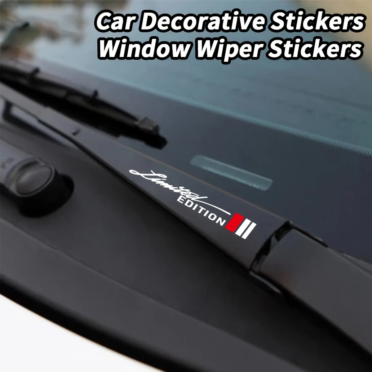2PCS/SET Car Window Wiper Decor Sticker (Limited Edition Design) - Self-Adhesive Waterproof Decal for Car Windshield Wiper Decor
2PCS/SET Car Window Wiper Decor Sticker (Limited Edition Design) - Self-Adhesive Waterproof Decal for Car Windshield Wiper Decor