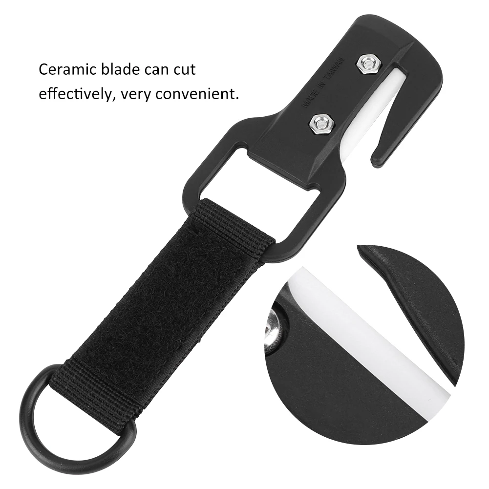 Diving Ceramics Wire Cutter, Portable Scuba Diving Underwater Ceramics Wire Line Cutter Cut Knife with Storage Bag
Diving Ceramics Wire Cutter, Portable Scuba Diving Underwater Ceramics Wire Line Cutter Cut Knife with Storage Bag
