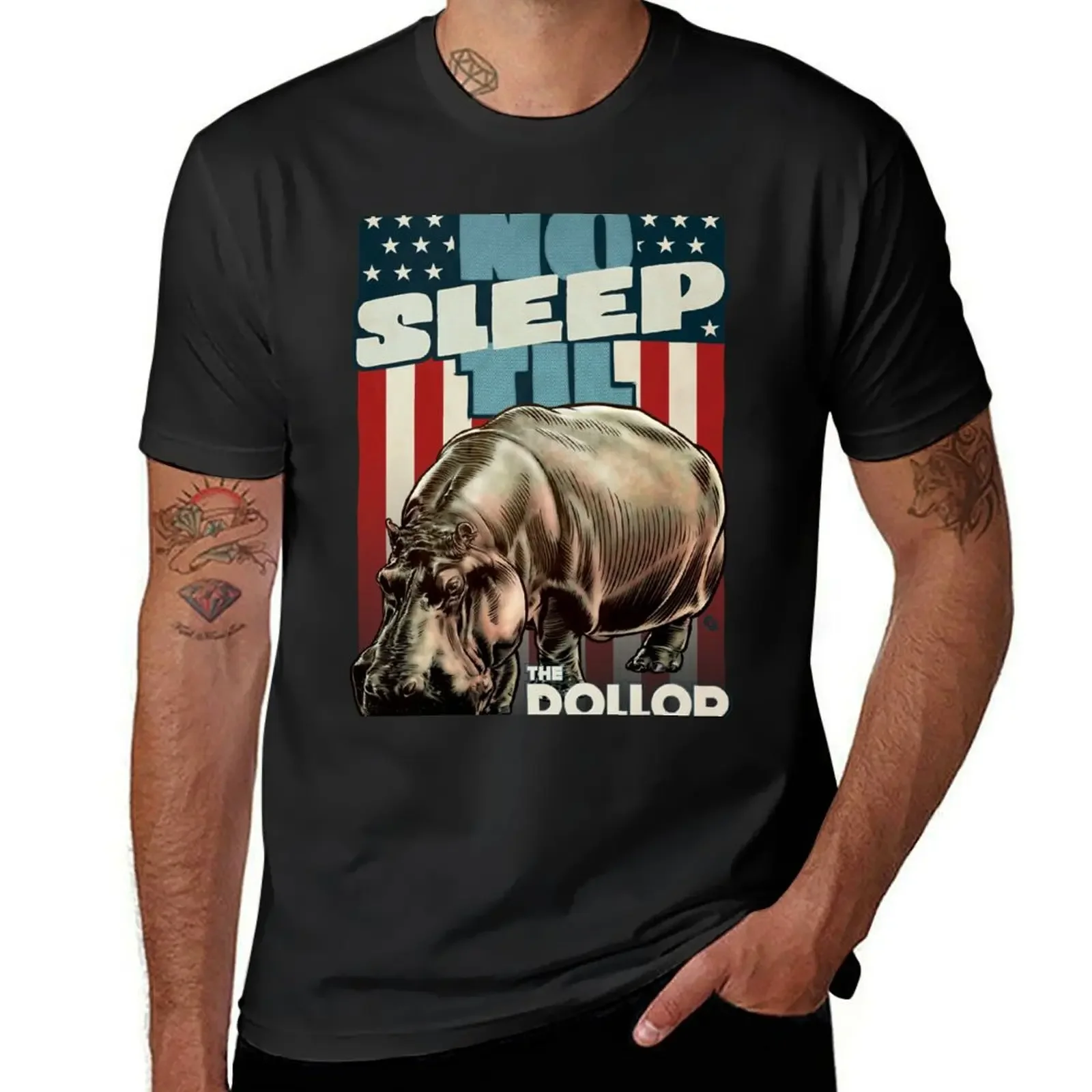 The Dollop - No Sleep Til Hippo (Clothing and Stickers) T-Shirt oversized anime figures mens graphic t-shirts hip hop
The Dollop - No Sleep Til Hippo (Clothing and Stickers) T-Shirt oversized anime figures mens graphic t-shirts hip hop