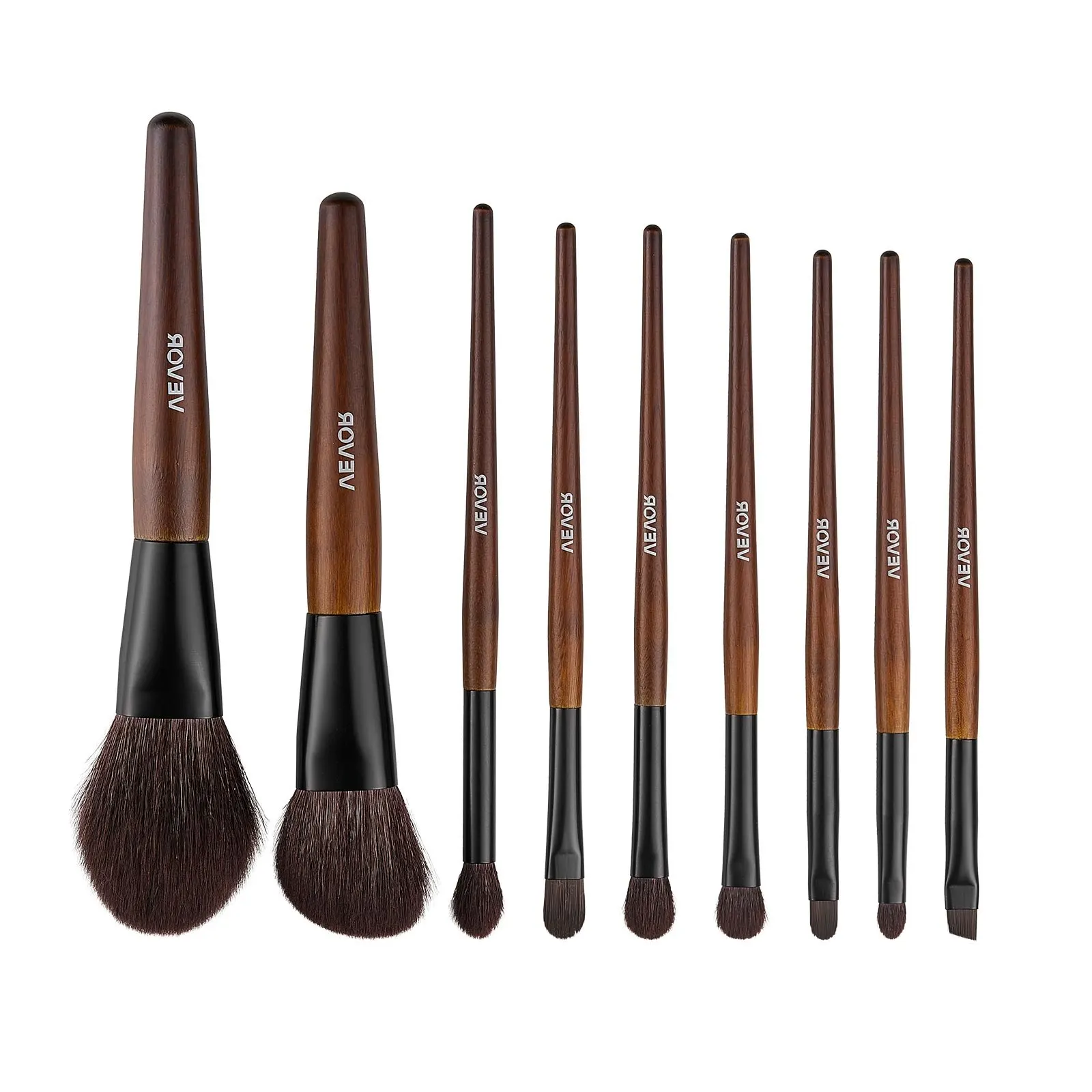 9-Piece Makeup Brush Set For Foundation Blending Eyeshadow, Professional Makeup Brush Kit With Soft Natural Wool & Vegan
9-Piece Makeup Brush Set For Foundation Blending Eyeshadow, Professional Makeup Brush Kit With Soft Natural Wool & Vegan