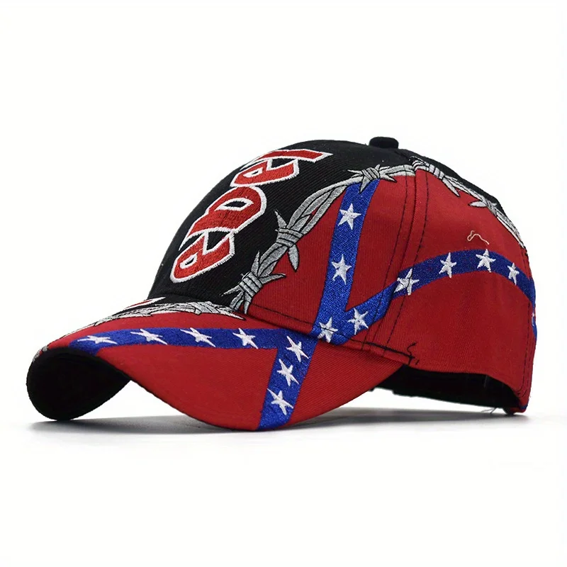 Lightweight Baseball Cap Red, Black & Blue Star Pattern Hat for Outdoor, Casual, Sports NonStretch Fit, EasyClean Maintena
Lightweight Baseball Cap Red, Black & Blue Star Pattern Hat for Outdoor, Casual, Sports NonStretch Fit, EasyClean Maintena