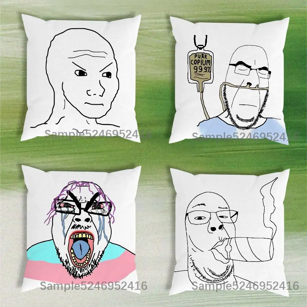 W-Wojak Soyjak Memes Pillowcases Cute Funny Pillow Case For Wedding Party Home Decor Comfy Pillow Cover
W-Wojak Soyjak Memes Pillowcases Cute Funny Pillow Case For Wedding Party Home Decor Comfy Pillow Cover