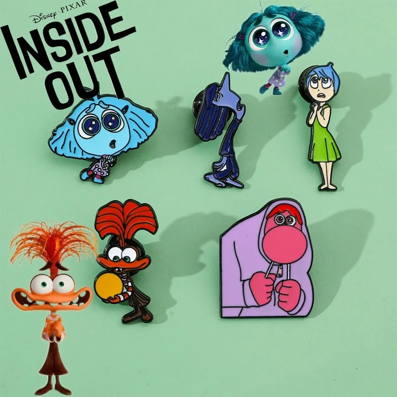 New Disney Cartoon Inside Out 2 Enamel Pins Cute Brooch Pin Ladies Brooches Boys Shirt Badge for Friends Fashion Jewelry Gifts
New Disney Cartoon Inside Out 2 Enamel Pins Cute Brooch Pin Ladies Brooches Boys Shirt Badge for Friends Fashion Jewelry Gifts