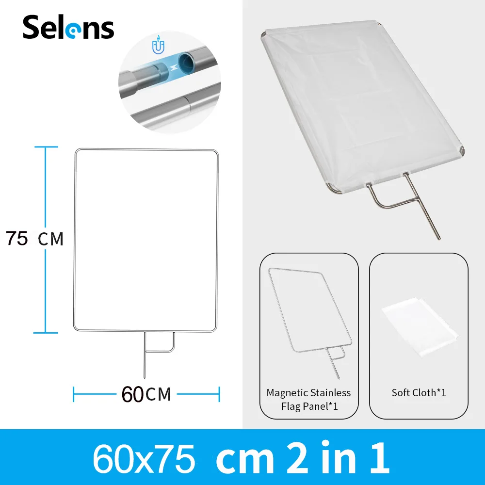 Selens 60x7 5/45x6 0 см, нержавеющая сталь, флаг, аксессуары для фотосъемки, комплекты для фотостудии, фотография
Selens 60x7 5/45x6 0 см, нержавеющая сталь, флаг, аксессуары для фотосъемки, комплекты для фотостудии, фотография