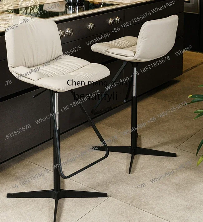 K185 Italian Minimalist Bar Chair Simple Modern Lifting Bar Chair Designer Model Iron Island Stool
K185 Italian Minimalist Bar Chair Simple Modern Lifting Bar Chair Designer Model Iron Island Stool