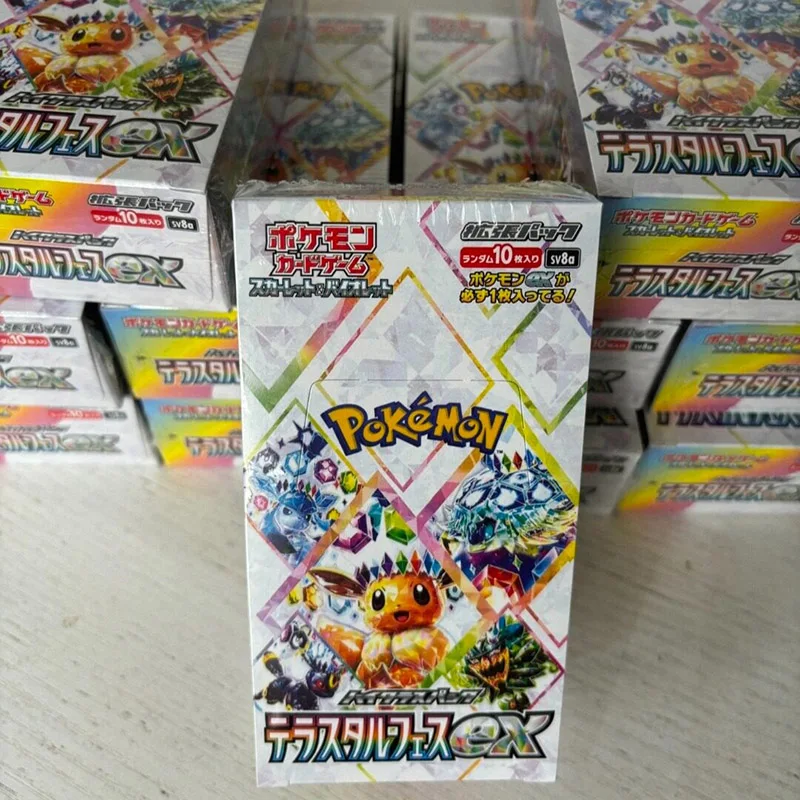 New Pokemon Trading Game Collection Cards Sv8a Terastal Festival Ex Japanese Version Sealed Collectible Car For Adult Collectors
New Pokemon Trading Game Collection Cards Sv8a Terastal Festival Ex Japanese Version Sealed Collectible Car For Adult Collectors