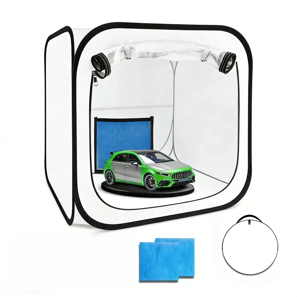 Portable Paint Booth Tent, 30 x 30 x 30 inch Pop-Up Portable Spray Paint Tent with Mesh Door, Spray Painting Tents Pop-Up Design
Portable Paint Booth Tent, 30 x 30 x 30 inch Pop-Up Portable Spray Paint Tent with Mesh Door, Spray Painting Tents Pop-Up Design