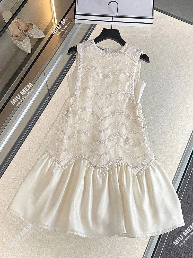 Summer High-End Women's Faion Knot Waist Vest Dr Ele A-Line ort Skirt Polyester Fiber Spring Summer Autumn
Summer High-End Women's Faion Knot Waist Vest Dr Ele A-Line ort Skirt Polyester Fiber Spring Summer Autumn