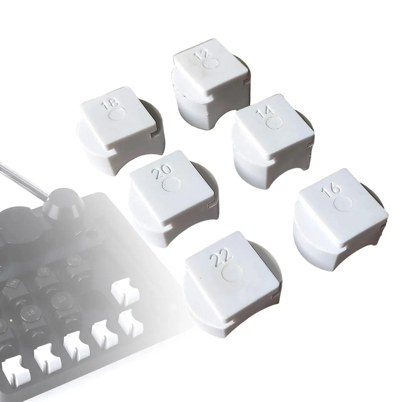 6x Ring Bender Dies Ring Making Supplies for Jewelry Makers Replacement Dies
6x Ring Bender Dies Ring Making Supplies for Jewelry Makers Replacement Dies