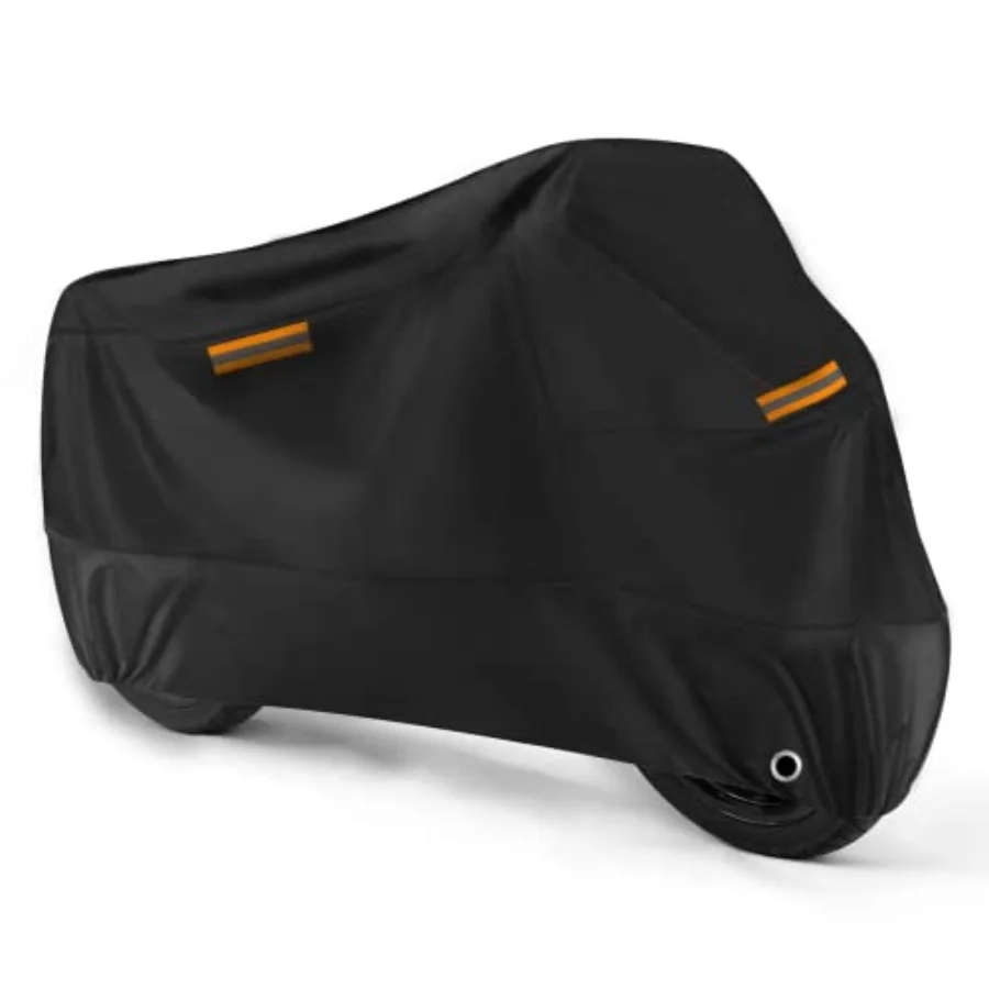 Universal Motorcycle Cover Waterproof Outdoor Storage All Weather Rain Snow Sun Winter All Season Durable with Lockholes and Ni
Universal Motorcycle Cover Waterproof Outdoor Storage All Weather Rain Snow Sun Winter All Season Durable with Lockholes and Ni