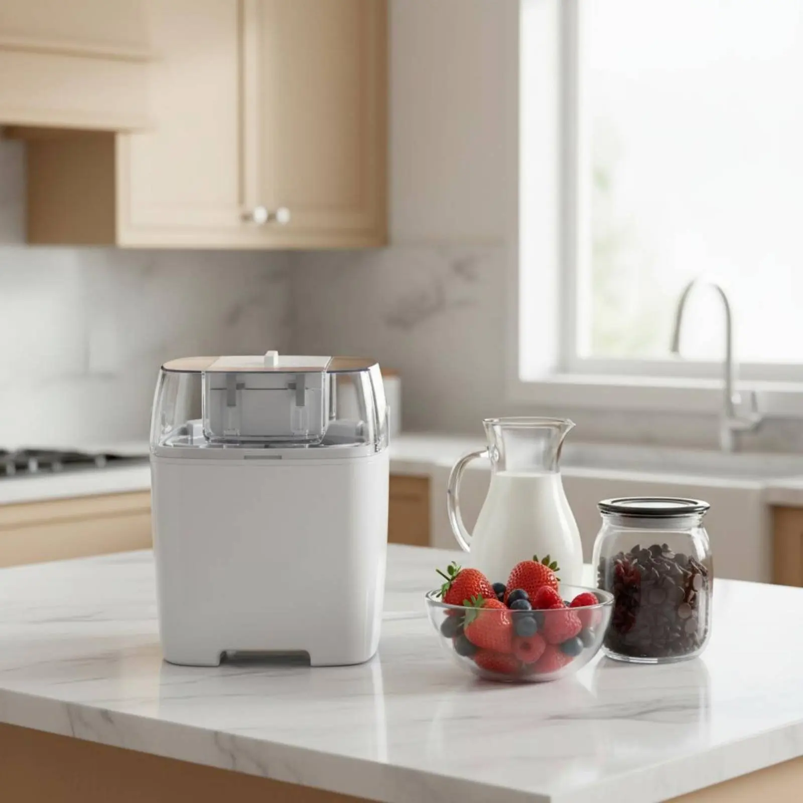 Ice Cream Appliance 15 Minute Kitchen Appliance
Ice Cream Appliance 15 Minute Kitchen Appliance