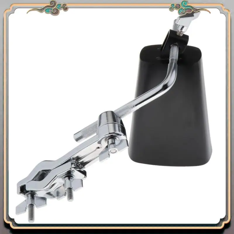 Durable Metal Cow Bell Noise Maker Percussion Instrument Mountable Black For Drum Set With Stand Mount Clamp
Durable Metal Cow Bell Noise Maker Percussion Instrument Mountable Black For Drum Set With Stand Mount Clamp