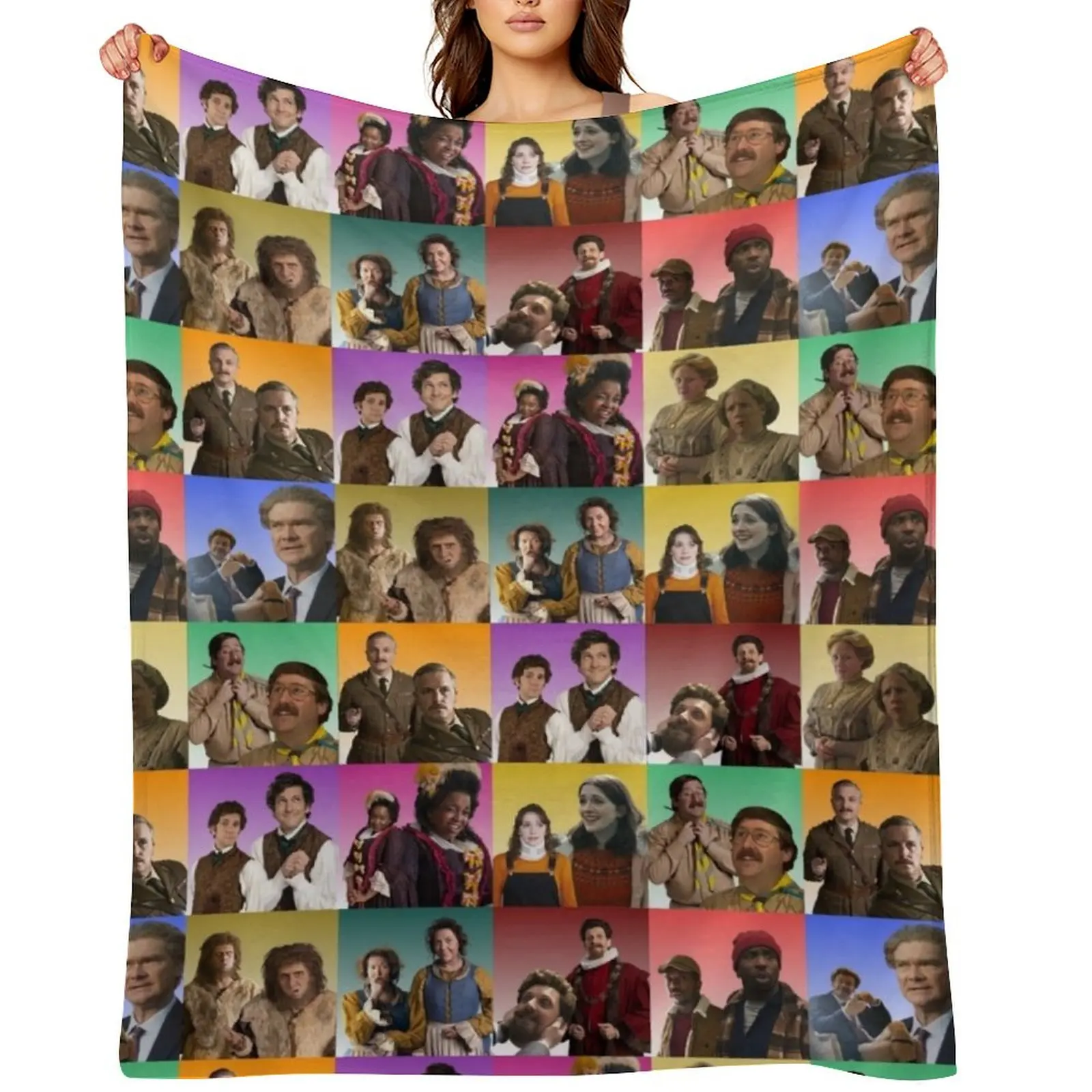 BBC Ghosts Retro Portraits Throw Blanket Travel valentine gift ideas Tourist warm for winter Blankets
BBC Ghosts Retro Portraits Throw Blanket Travel valentine gift ideas Tourist warm for winter Blankets