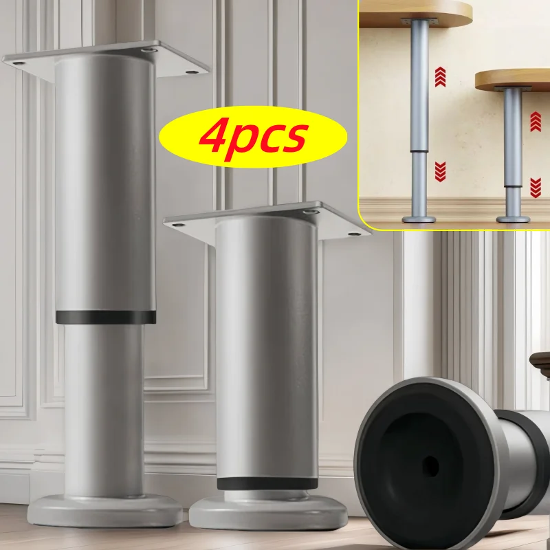 4pcs silver universal telescopic table legs wear-resistant foot pads eliminate uneven ground, used for sofas, bed frames, tables
4pcs silver universal telescopic table legs wear-resistant foot pads eliminate uneven ground, used for sofas, bed frames, tables