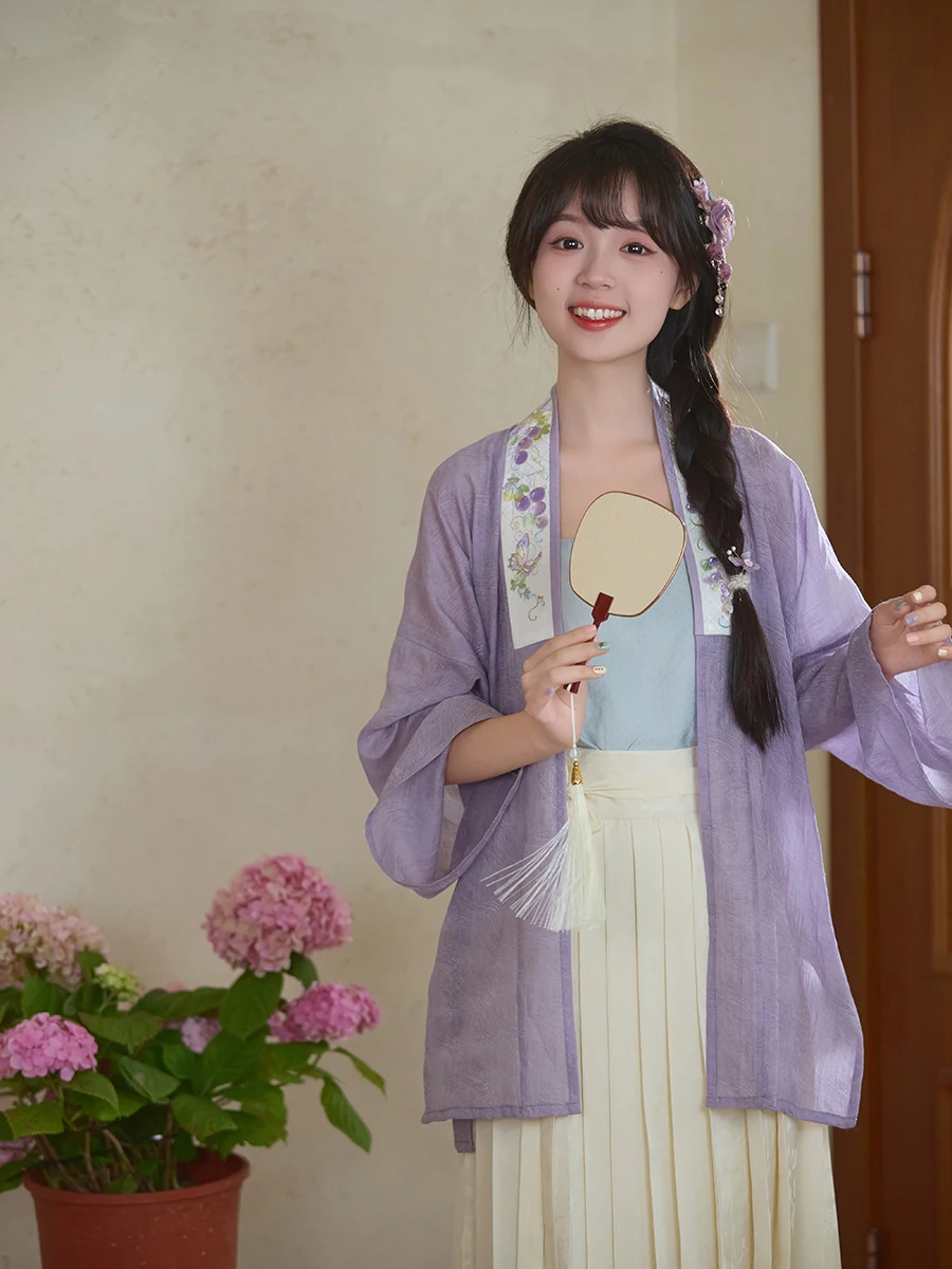 Autumn Wood Hanfu Evening Clear ort irt Strapl k Pattern Embroidery Pleated Skirt Chinese Sle Women's Set
Autumn Wood Hanfu Evening Clear ort irt Strapl k Pattern Embroidery Pleated Skirt Chinese Sle Women's Set