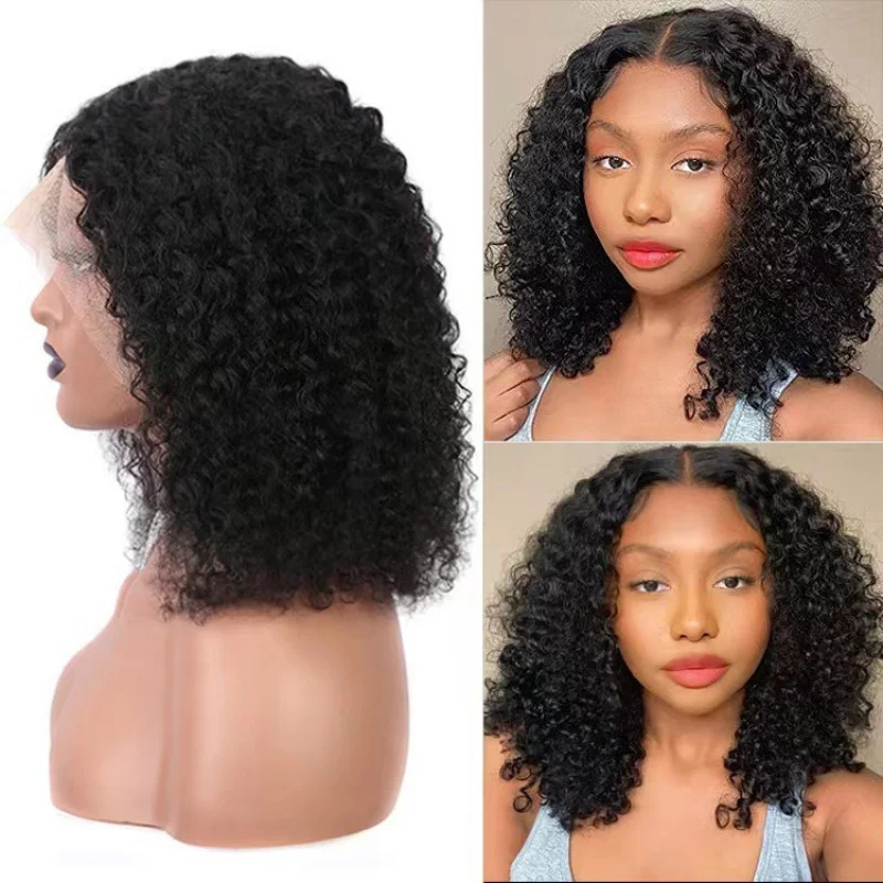 Front Lace Wig European and American Women's Short Curly Hair African Small Curls High Temperature Fiber Wig
Front Lace Wig European and American Women's Short Curly Hair African Small Curls High Temperature Fiber Wig