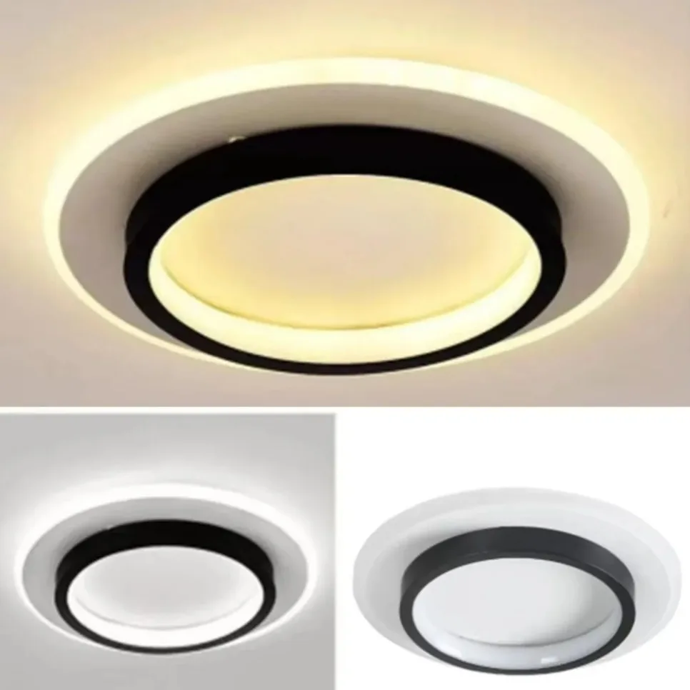 Modern LED Ceiling Light Tri-Color lighting AC90-260V Surface Mount Suitable for Bedroom Hallway Living Room Pendant Light
Modern LED Ceiling Light Tri-Color lighting AC90-260V Surface Mount Suitable for Bedroom Hallway Living Room Pendant Light