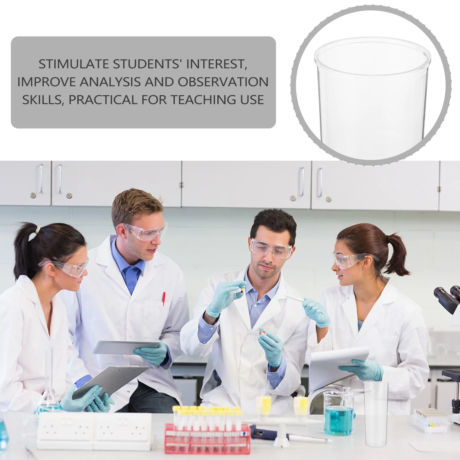 Liquid Container High School Teaching Equipment Mechanics Test Aids Tool Volume Measuring Cylinder Plastic Storage Bucket
Liquid Container High School Teaching Equipment Mechanics Test Aids Tool Volume Measuring Cylinder Plastic Storage Bucket