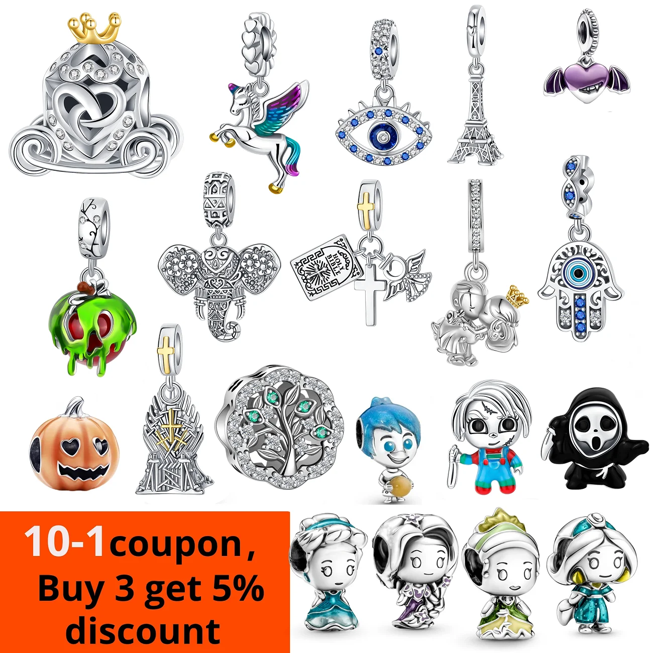 Beads Pendant Fit Pandora 925 Original Bracelet New 925 Sterling Silver Cartoon Collection Bear Charm Women Jewelry Gift DIY
Beads Pendant Fit Pandora 925 Original Bracelet New 925 Sterling Silver Cartoon Collection Bear Charm Women Jewelry Gift DIY