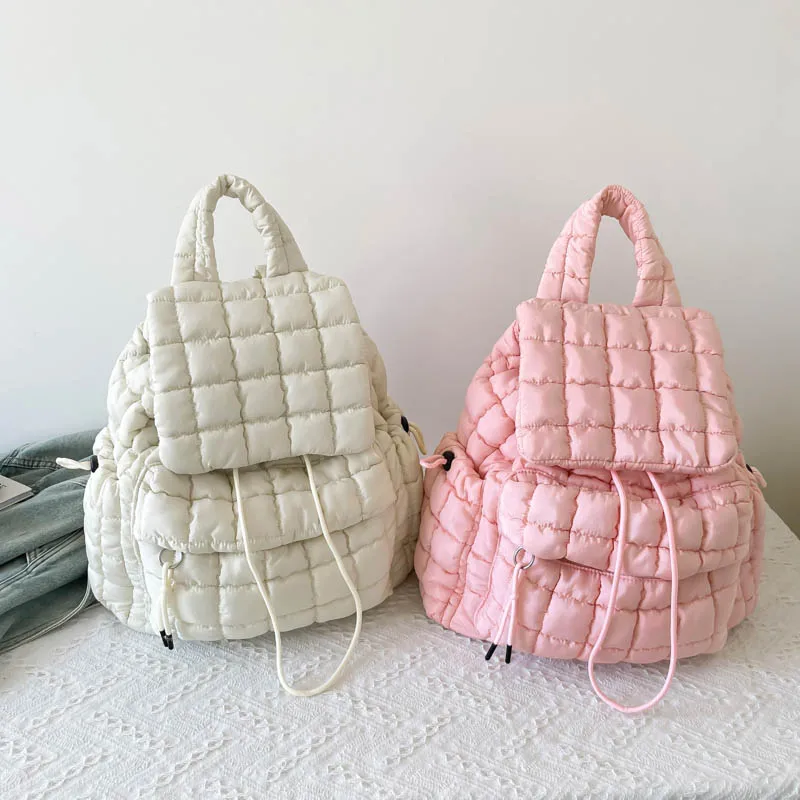 Women New College Student Backpack Korean Super Hot Bubble Cotton Backpack Large Capacity Laptop Bags Leisure Travel Backpacks
Women New College Student Backpack Korean Super Hot Bubble Cotton Backpack Large Capacity Laptop Bags Leisure Travel Backpacks