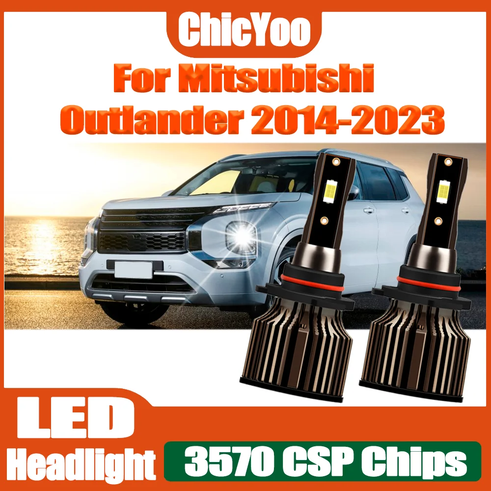 2X 3570 CSP Chip 9005 High Beam LED Headlight 20000LM 120W Car Turbo Light 6500K White 12V For Mitsubishi Outlander 2014-2023
2X 3570 CSP Chip 9005 High Beam LED Headlight 20000LM 120W Car Turbo Light 6500K White 12V For Mitsubishi Outlander 2014-2023