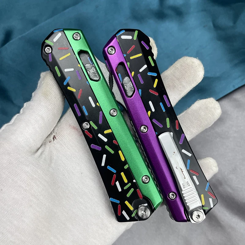 Glykon Black Donut Knife Micro OTF Tech Knives Sharp Blade Zinc Handle Tactical Knife Outdoor Hunting Camping EDC Tool Knife
Glykon Black Donut Knife Micro OTF Tech Knives Sharp Blade Zinc Handle Tactical Knife Outdoor Hunting Camping EDC Tool Knife
