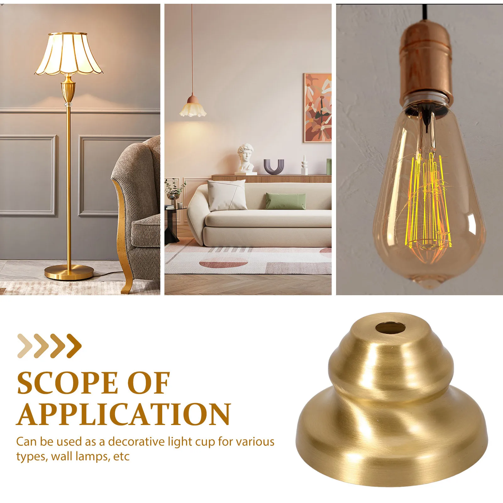 Чашка лампы из чистой меди, прочная, фиксированная для держателя лампы «сделай сам», настенный, потолочный светильник, декор, современное основание, часть абажура
Чашка лампы из чистой меди, прочная, фиксированная для держателя лампы «сделай сам», настенный, потолочный светильник, декор, современное основание, часть абажура