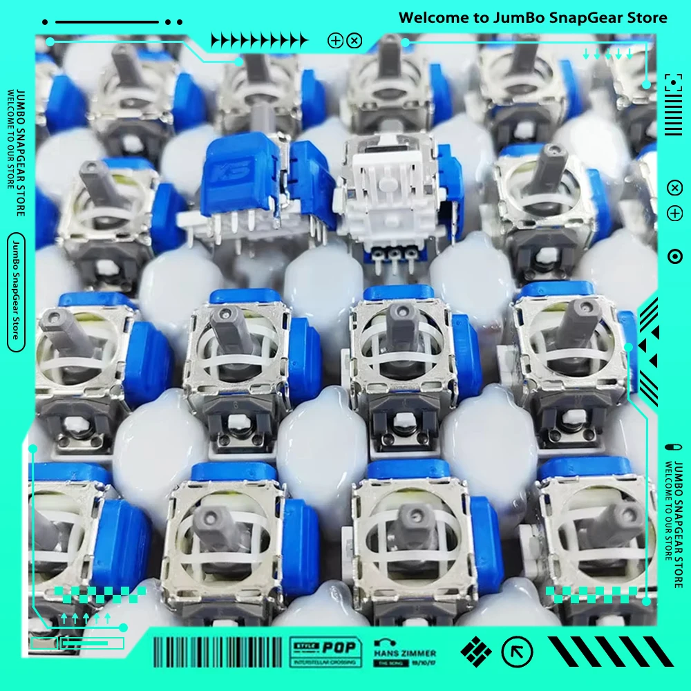 K-SILVER second generation JS13 Pro+ TMR Electromagnetic Joystick for PS5 Anti-Drift 3D Analog Durable ThumbStick Analog Joystic
K-SILVER second generation JS13 Pro+ TMR Electromagnetic Joystick for PS5 Anti-Drift 3D Analog Durable ThumbStick Analog Joystic