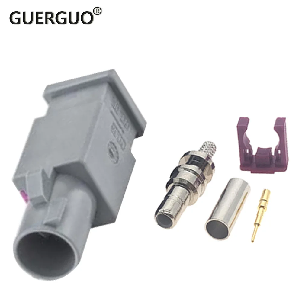 100PCS Fakra G Male Female Jack Plug Universal Connector Soldering RF Coaxial Wire Connectors for RG316 RG174 Pigtail Cable
100PCS Fakra G Male Female Jack Plug Universal Connector Soldering RF Coaxial Wire Connectors for RG316 RG174 Pigtail Cable