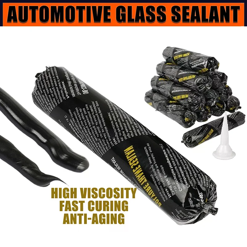 Waterproof Black Polyurethane Sealant Strong, Perfect For Windshields, Sheet Metal And Soft 1/3/5PCS
Waterproof Black Polyurethane Sealant Strong, Perfect For Windshields, Sheet Metal And Soft 1/3/5PCS