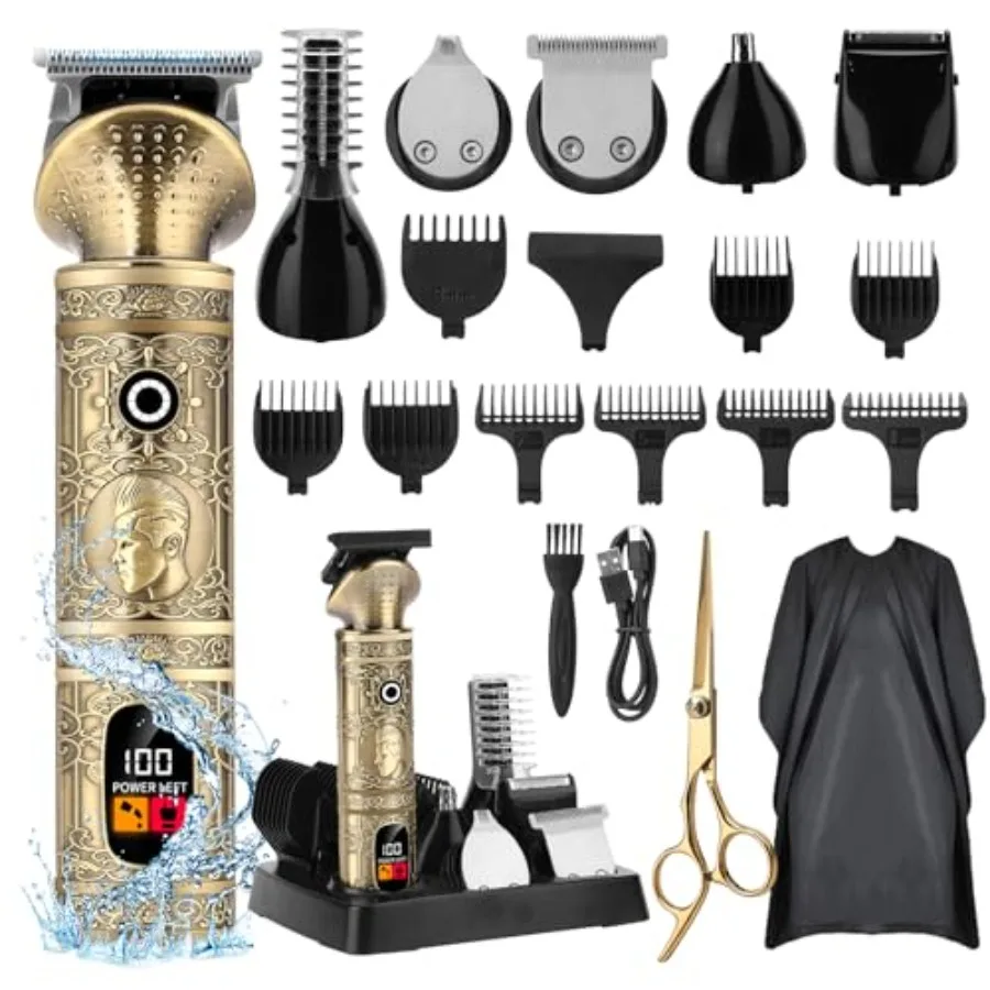 Триммер для бороды для мужчин 6 в 1, набор машин для стрижки волос, мужской набор для стрижки бороды, лица, носа и ушей, триммер для волос Ха
Триммер для бороды для мужчин 6 в 1, набор машин для стрижки волос, мужской набор для стрижки бороды, лица, носа и ушей, триммер для волос Ха