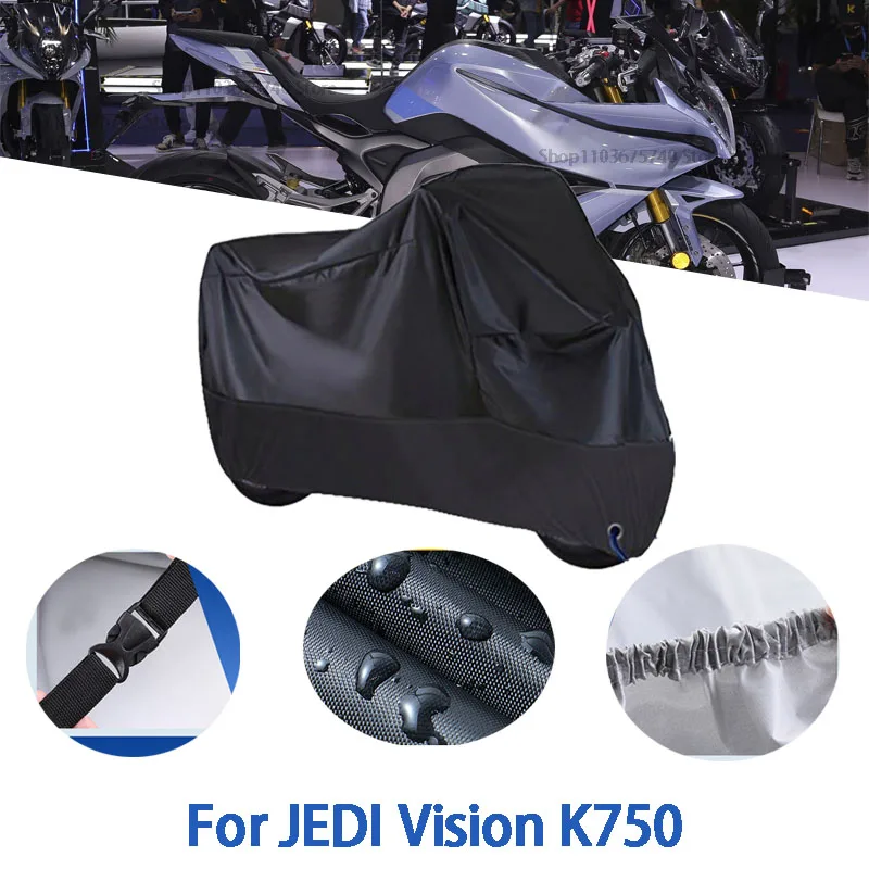 Motorcycle Full Covers For JEDI Vision K750 Car Outdoors Sun Protection Dust No Ear Thickened Oxford Clothcover Accessories
Motorcycle Full Covers For JEDI Vision K750 Car Outdoors Sun Protection Dust No Ear Thickened Oxford Clothcover Accessories