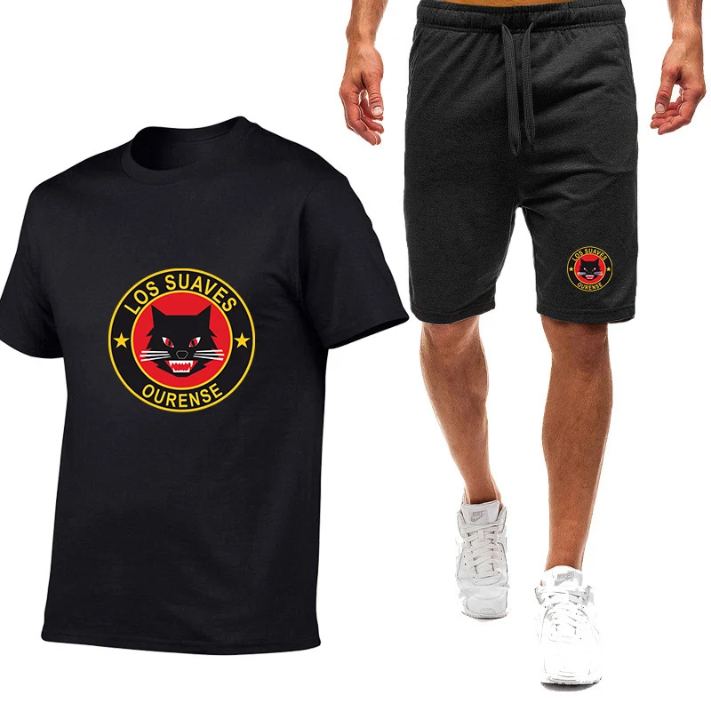 Men's 2026 Los Suaves Ourense Logo Print Summer Absorb Sweat Ventilate Quick-dry Ice Silk T-shirt Beach Short Pants Suits
Men's 2026 Los Suaves Ourense Logo Print Summer Absorb Sweat Ventilate Quick-dry Ice Silk T-shirt Beach Short Pants Suits