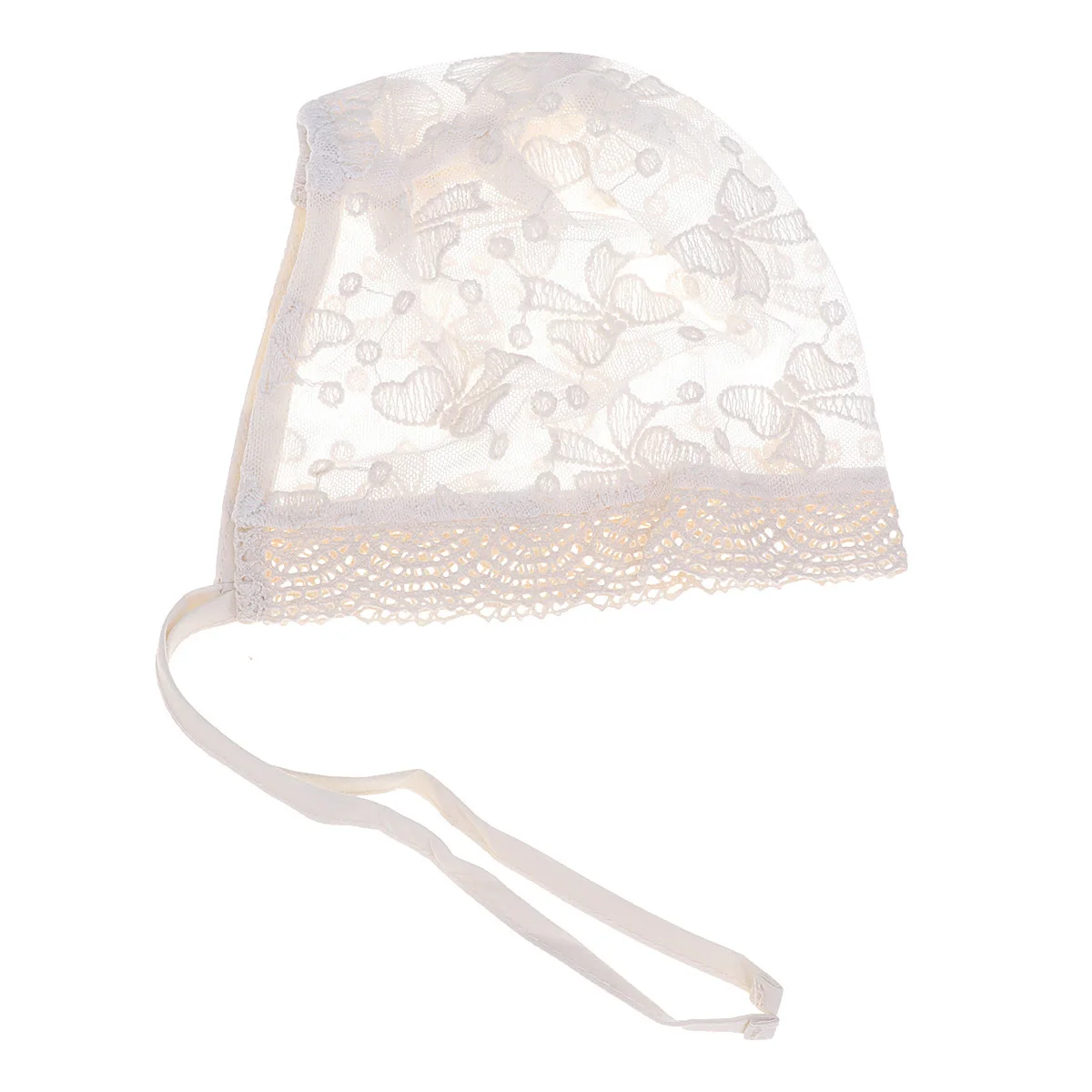 Детская кружевная шапка с бантом, летняя дышащая хлопковая шапка, детская лента с галстуком, размер M, элегантная кружевная детская шапка с цветочным декором 
Детская кружевная шапка с бантом, летняя дышащая хлопковая шапка, детская лента с галстуком, размер M, элегантная кружевная детская шапка с цветочным декором