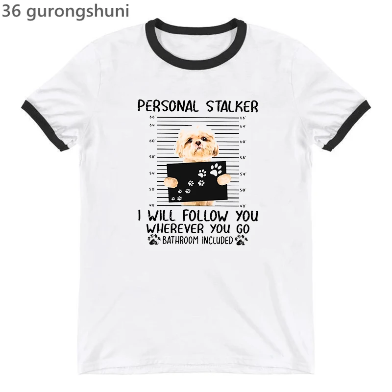 Yorkshire Terrier Personal Stalker funny dog graphic print t-shirt birthday gifts women t shirt summer Tshirt Femme streetwear
Yorkshire Terrier Personal Stalker funny dog graphic print t-shirt birthday gifts women t shirt summer Tshirt Femme streetwear