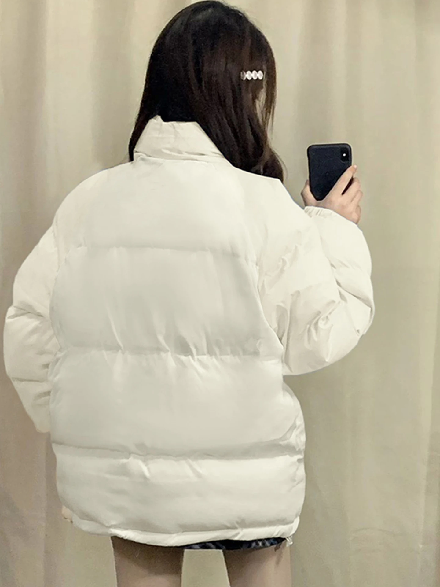 Parka Blue Womens Thicken Fleece Lined Long Warm Pockets Outerwear Down Simple Black Classic Padded Plush Collar Windproof Vibes
Parka Blue Womens Thicken Fleece Lined Long Warm Pockets Outerwear Down Simple Black Classic Padded Plush Collar Windproof Vibes