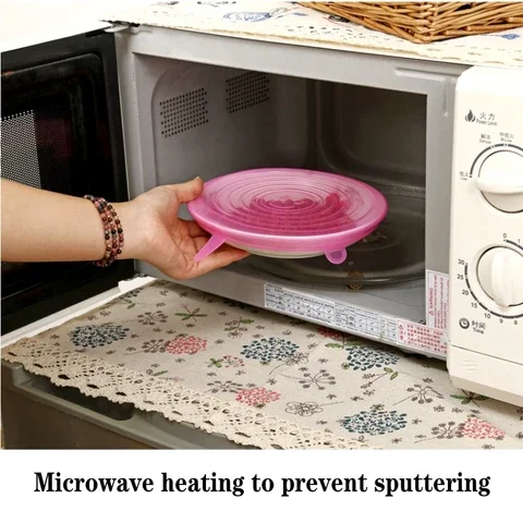 Silicone Cover Stretch canning lids reusable kitchen Accessories tools jar miracle fresh-keeping sleeve Airtight food cover
Silicone Cover Stretch canning lids reusable kitchen Accessories tools jar miracle fresh-keeping sleeve Airtight food cover