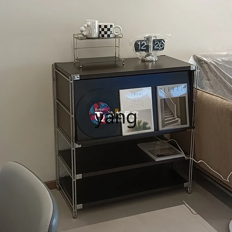 Ltt modern simple home against the wall light luxury stainless steel storage cabinet bedroom small apartment bedside table
Ltt modern simple home against the wall light luxury stainless steel storage cabinet bedroom small apartment bedside table