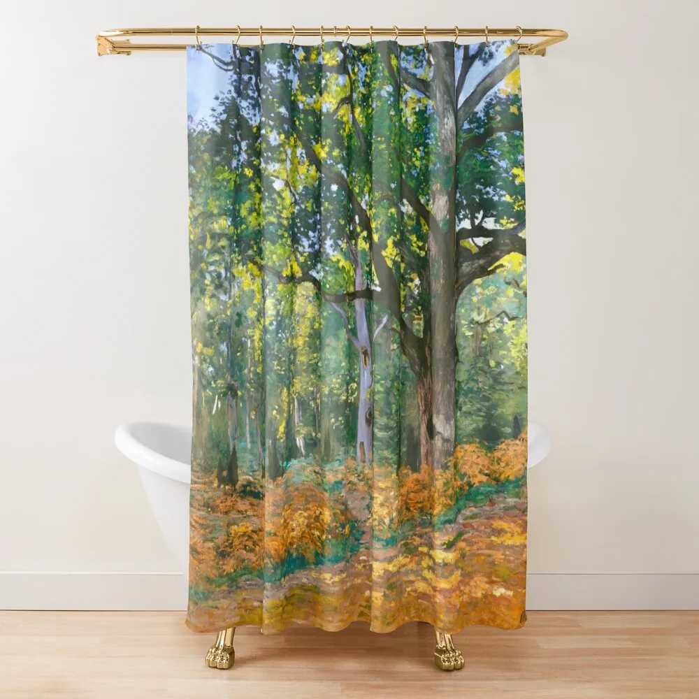 CLAUDE MONET HD - The Bodmer Oak, Fontainebleau Forest (1865) Shower Curtain Cute Shower Bathroom Shower Set Curtain
CLAUDE MONET HD - The Bodmer Oak, Fontainebleau Forest (1865) Shower Curtain Cute Shower Bathroom Shower Set Curtain