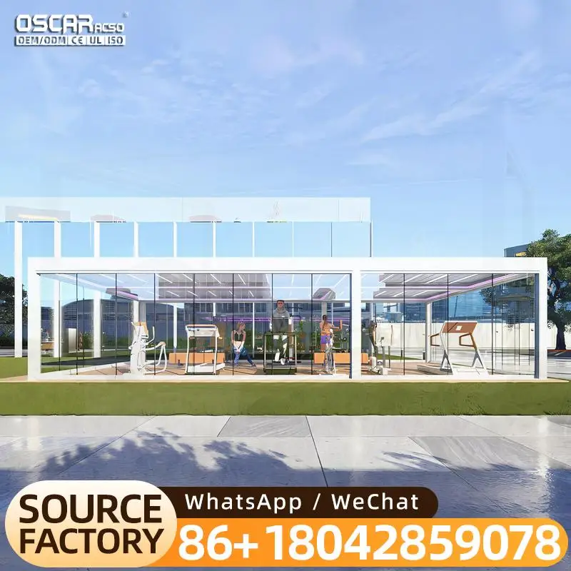 HeavyDuty Waterproof Louver Roof Kit Luxurious Outdoor Garden Gazebos Pavilion Coated Frame for Backyard Patio Balcony pergola
HeavyDuty Waterproof Louver Roof Kit Luxurious Outdoor Garden Gazebos Pavilion Coated Frame for Backyard Patio Balcony pergola