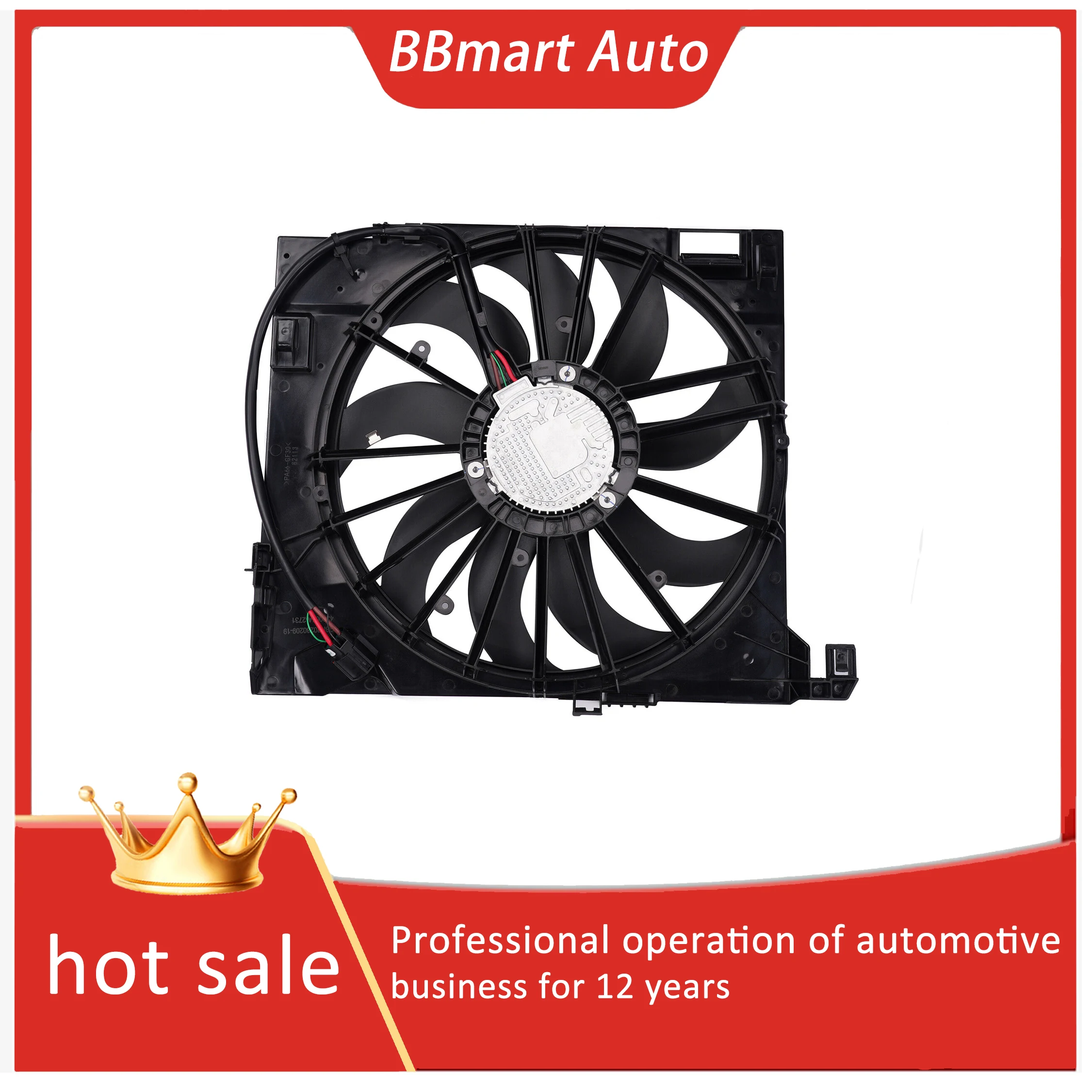 C2P17120 BBmart Auto Parts Radiator Cooling Fan Assembly for Jaguar XJ XJR XF XFR XKR 3.0L 5.0L
C2P17120 BBmart Auto Parts Radiator Cooling Fan Assembly for Jaguar XJ XJR XF XFR XKR 3.0L 5.0L