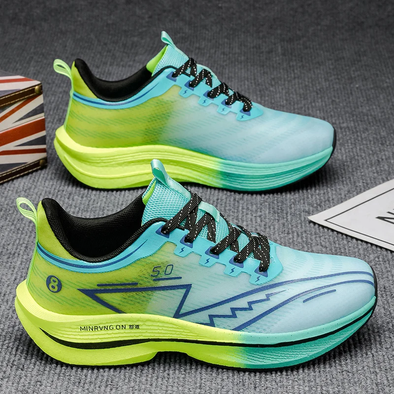 Men's Summer Running Shoes, Carbon Shock-Absorbing Lightweight Running Shoes, Wear-Resistant Sports Shoes, Lightweight, Breathable, Casual and Fashionable Shoes Suitable for Men and Women's Sports Running
Men's Summer Running Shoes, Carbon Shock-Absorbing Lightweight Running Shoes, Wear-Resistant Sports Shoes, Lightweight, Breathable, Casual and Fashionable Shoes Suitable for Men and Women's Sports Running