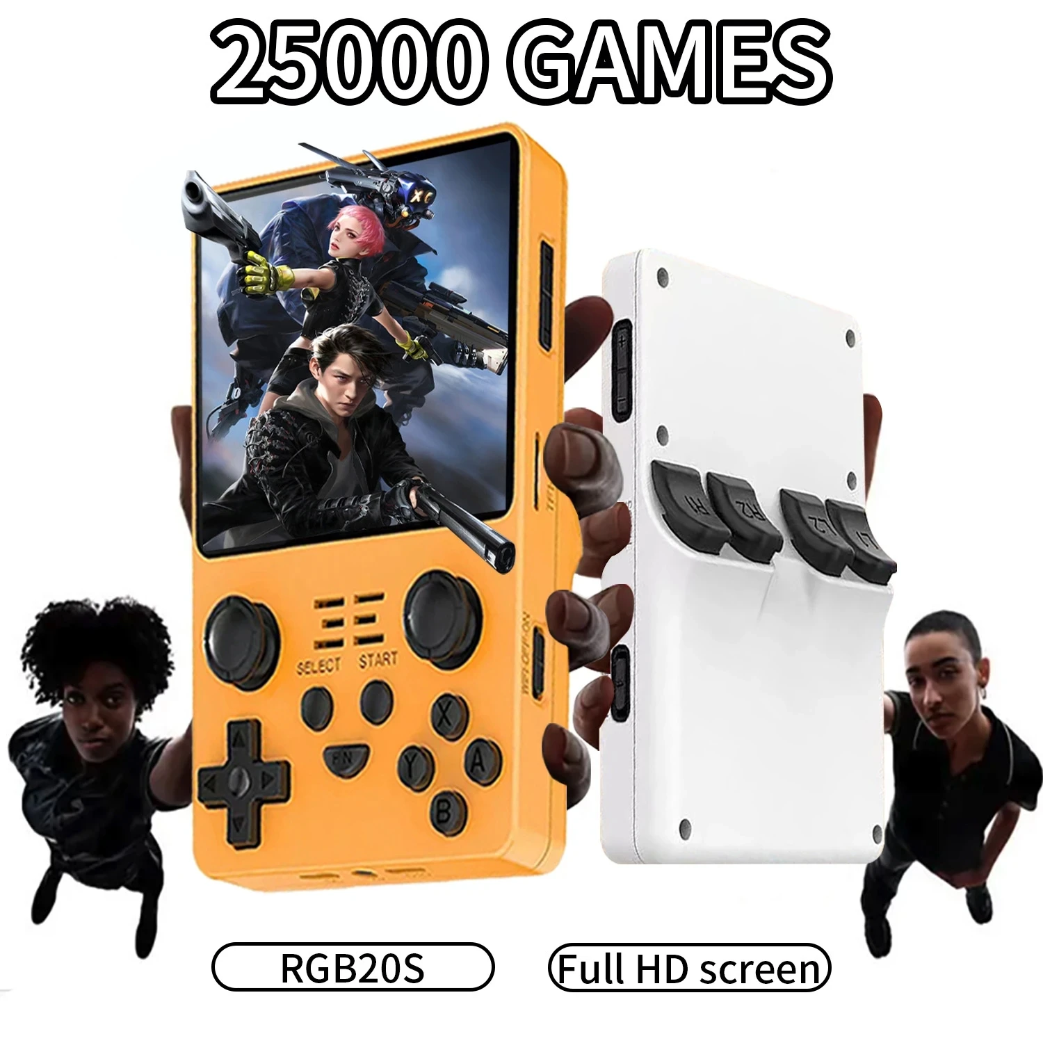 Игровая консоль Powkiddy Rgb20S в стиле ретро с открытым исходным кодом, 3,5 дюймовый экран IPS, портативная игровая консоль с 25000 + играми
Игровая консоль Powkiddy Rgb20S в стиле ретро с открытым исходным кодом, 3,5 дюймовый экран IPS, портативная игровая консоль с 25000 + играми