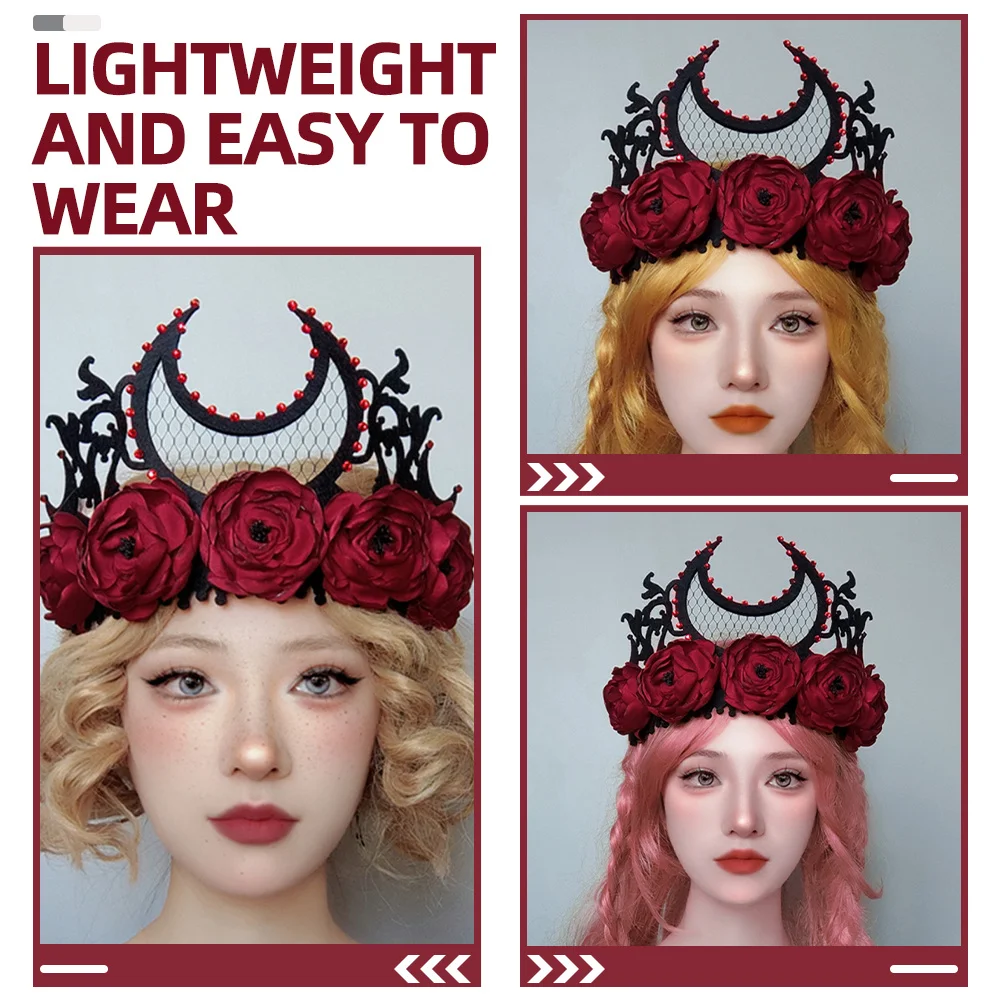 Birthday Party Headdress Cosplay Headbands Flower Crown Fabric Adults Costume Hairband Carnival
Birthday Party Headdress Cosplay Headbands Flower Crown Fabric Adults Costume Hairband Carnival